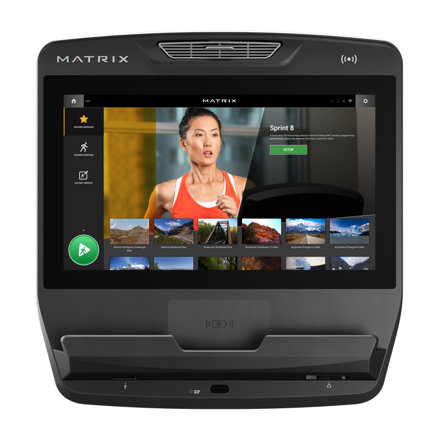 Беговая дорожка MATRIX Endurance с консолью Touch Base