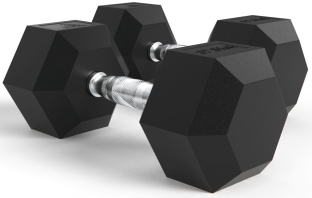 Гантели DFC DB001-37.5 Гексагональные, 2 шт. по 37.5 кг