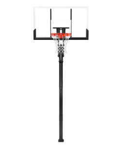 Баскетбольная стационарная стойка Spalding 54 " Gold In-Ground 881365CN