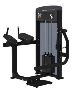 Ягодичные Impulse IF9326 160 ф. (73 кг),  полное зачехление весового стека